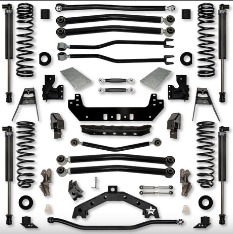 Jeep JLU (4DR) 4.5" Adventure - X2 "No-Limits" Long-Arm System (RUBICON)
