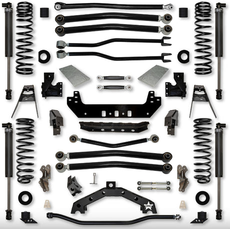 Jeep JLU (4DR) 4.5" Adventure - X2 "No-Limits" 392 Long-Arm System