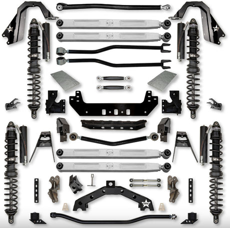 Jeep JLU (4DR) 4.5" Adventure - X PRO "No-Limits" 392 Long-Arm System