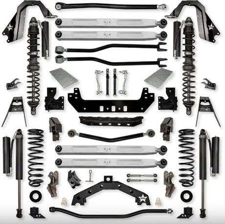 Jeep JLU (4DR) 3.5" Adventure - X PRO Long-Arm System