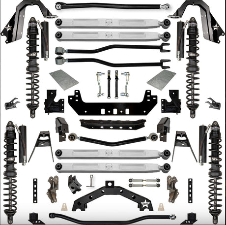 Jeep JLU (4DR) 3.5" Adventure - X PRO Long-Arm System