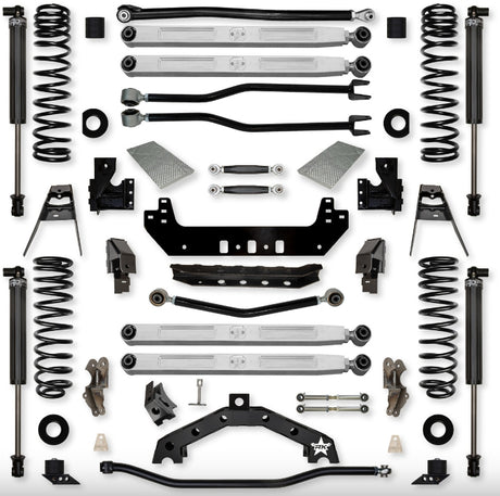 Jeep JLU (4DR) 3.5" Adventure - X PRO "No-Limits" Long-Arm System (RUBICON)