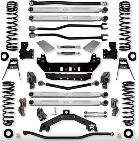 Jeep JLU (4DR) 3.5" Adventure - X PRO "No-Limits" Long-Arm System (RUBICON)