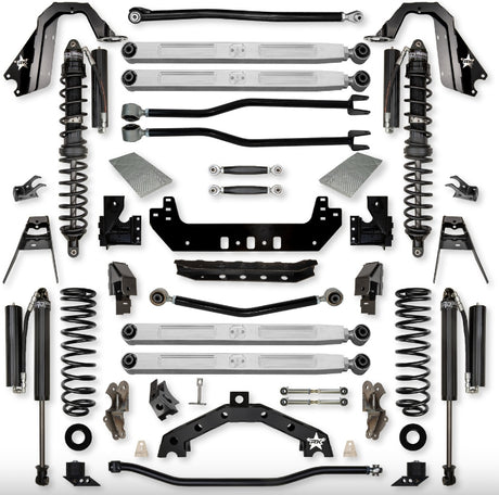 Jeep JLU (4DR) 3.5" Adventure - X PRO "No-Limits" Long-Arm System (RUBICON)