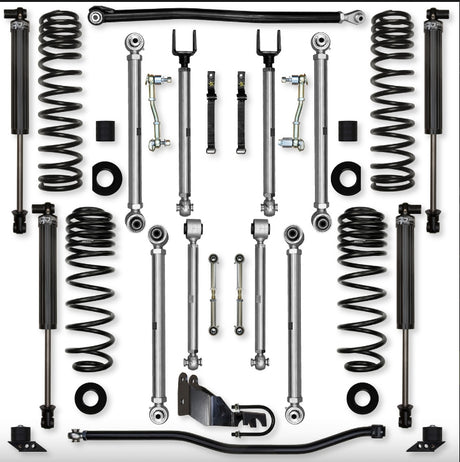 Jeep JLU (4DR) 4.5" Diesel X-Factor PRO Mid-arm System (SPORT/SAHARA)