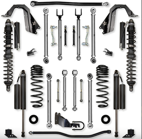 Jeep JLU (4DR) 4.5" Diesel X-Factor PRO Mid-arm System (SPORT/SAHARA)