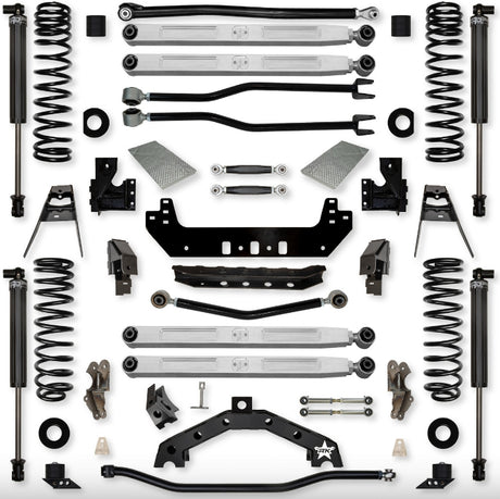 Jeep JLU (4DR) 3.5" Adventure - X PRO "No-Limits" Diesel Long-Arm System (RUBICON)