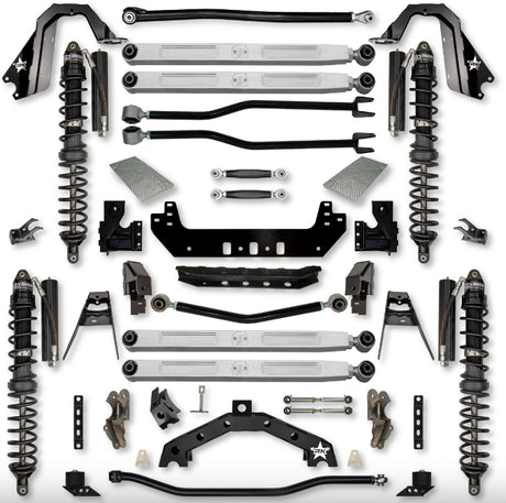 Jeep JLU (4DR) 3.5" Adventure - X PRO "No-Limits" Diesel Long-Arm System (RUBICON)