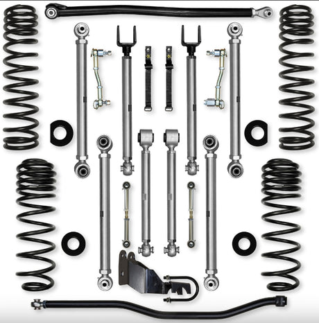 Jeep JLU (4DR) 4.5" Diesel X-Factor PRO Mid-arm System (SPORT/SAHARA)
