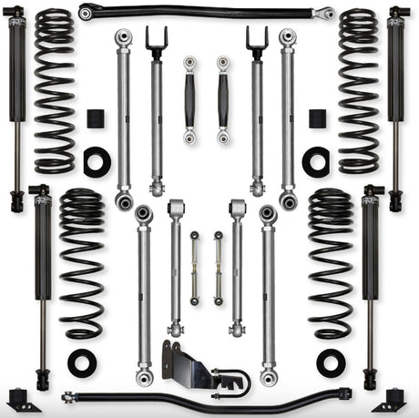 Jeep JLU (4DR) 4.5" Diesel X-Factor PRO Mid-arm "No-Limits" System (RUBICON)