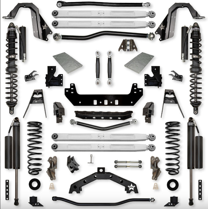 Jeep JLU (4D) 4.5" X - Factor X2 PRO 392 "No-Limits" Long-Arm System (RUBICON)