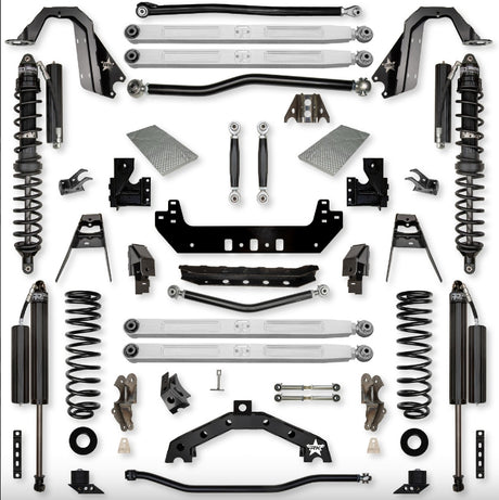 Jeep JLU (4D) 4.5" X - Factor X2 PRO 392 "No-Limits" Long-Arm System (RUBICON)
