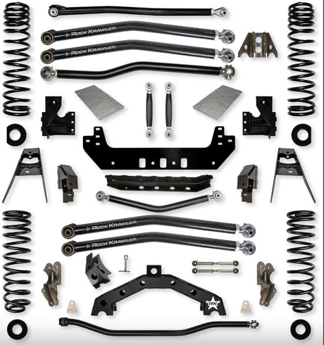 Jeep JLU (4DR) 4.5" X - Factor X2 392 "No-Limits" Long-Arm System