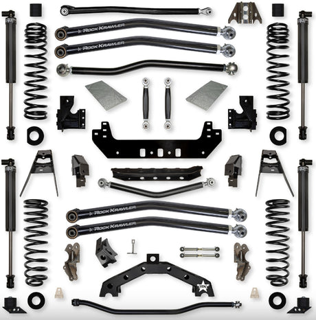 Jeep JLU (4DR) 4.5" X - Factor X2 392 "No-Limits" Long-Arm System