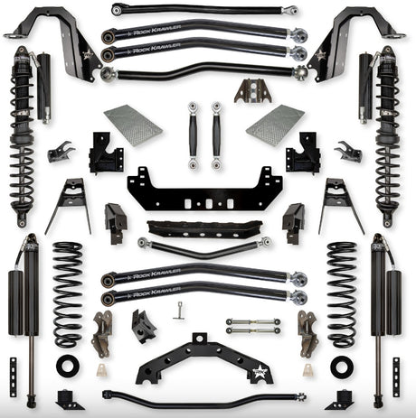Jeep JLU (4DR) 4.5" X - Factor X2 392 "No-Limits" Long-Arm System