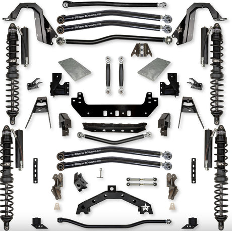 Jeep JLU (4DR) 4.5" X - Factor X2 392 "No-Limits" Long-Arm System