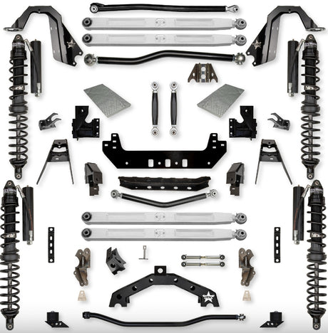 Jeep JLU (4DR) 4.5" X - Factor X2 PRO "No-Limits" Diesel Long-Arm System (RUBICON)