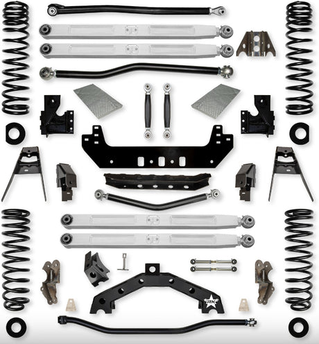 Jeep JLU (4DR) 4.5" X - Factor X2 PRO "No-Limits" Diesel Long-Arm System (RUBICON)