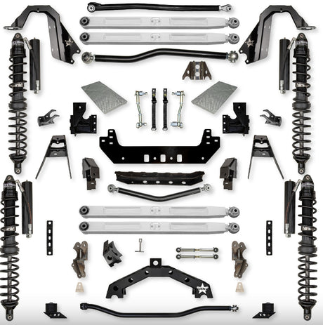 Jeep JLU (4DR) 4.5" X - Factor X2 PRO Diesel Long-Arm System