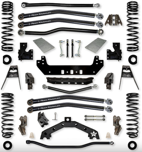 Jeep JLU (4DR) 4.5" X - Factor X2 Diesel Long-Arm System