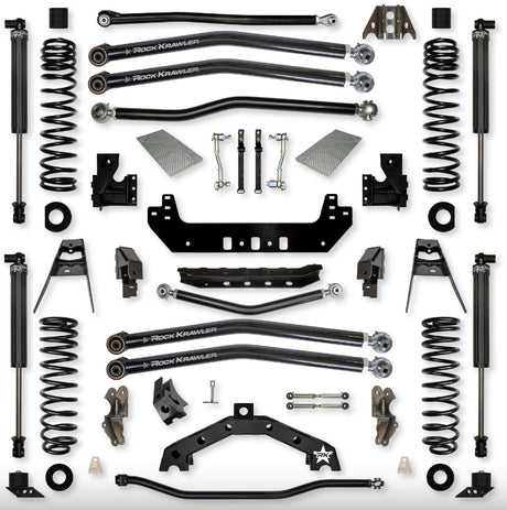 Jeep JLU (4DR) 4.5" X - Factor X2 Diesel Long-Arm System