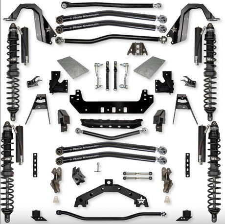 Jeep JLU (4DR) 4.5" X - Factor X2 Diesel Long-Arm System