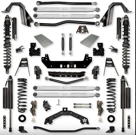 Jeep JLU (4DR)  4.5" X - Factor X2 PRO "No-Limits" Long-Arm System (RUBICON)