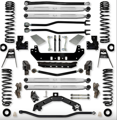 Jeep JLU (4DR) 4.5" Adventure - X PRO Long-Arm System