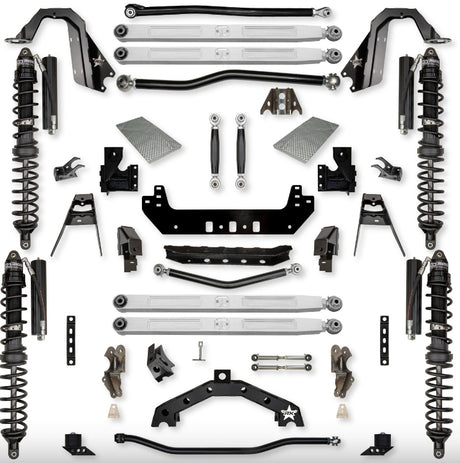 Jeep JLU (4DR)  4.5" X - Factor X2 PRO "No-Limits" Long-Arm System (RUBICON)