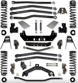 Jeep JLU (4DR) 4.5" X - Factor X2 "No-Limits" Long-Arm System (RUBICON)