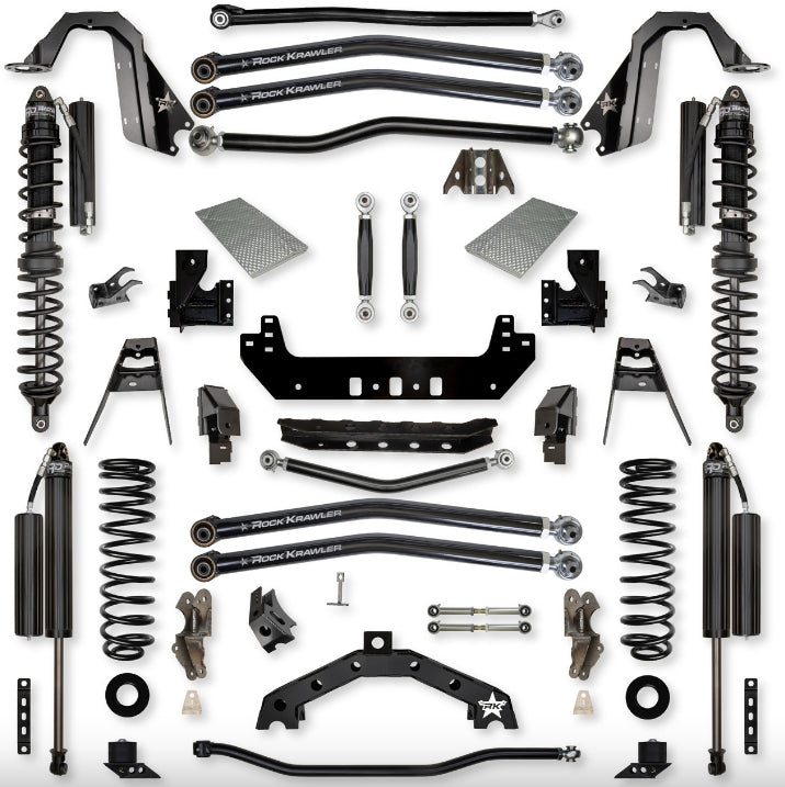 Jeep JLU (4DR) 4.5" X - Factor X2 "No-Limits" Long-Arm System (RUBICON)