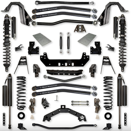 Jeep JLU (4DR) 4.5" X - Factor X2 "No-Limits" Long-Arm System (RUBICON)