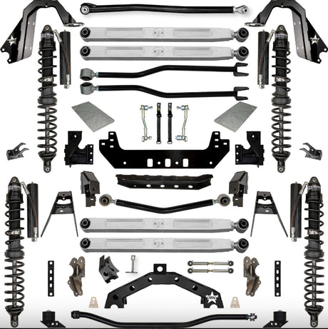 Jeep JLU (4DR) 4.5" Adventure - X PRO Long-Arm System