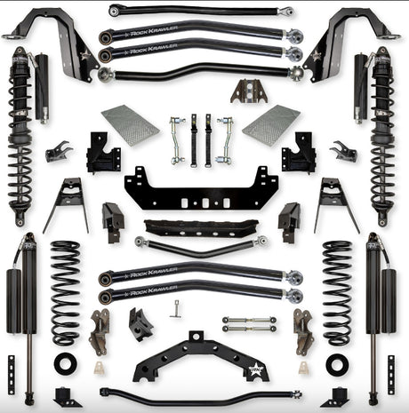 Jeep JLU (4DR) 4.5" X - Factor X2 Long-Arm System