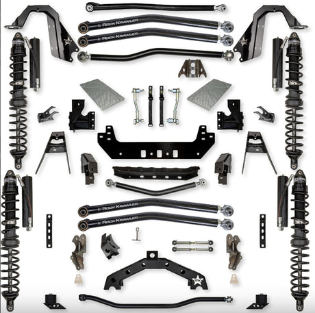 Jeep JLU (4DR) 4.5" X - Factor X2 Long-Arm System