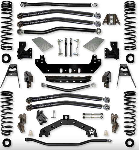 Jeep JLU (4DR) 4.5" X - Factor X2 Long-Arm System