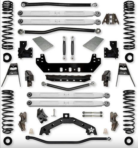 Jeep JLU (4DR) 3.5" X - Factor X2 392 PRO "No-Limits" Long-Arm System (RUBICON)