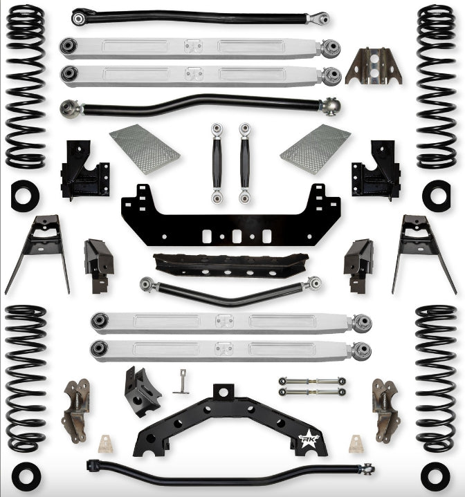 Jeep JLU (4DR) 3.5" X - Factor X2 PRO "No-Limits" Diesel Long-Arm System (RUBICON)