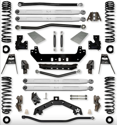 Jeep JLU (4DR) 3.5" X - Factor X2 PRO "No-Limits" Diesel Long-Arm System (RUBICON)