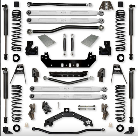Jeep JLU (4DR) 3.5" X - Factor X2 PRO "No-Limits" Diesel Long-Arm System (RUBICON)