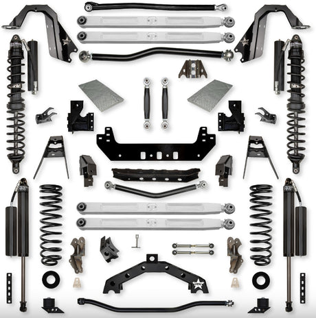 Jeep JLU (4DR) 3.5" X - Factor X2 PRO "No-Limits" Diesel Long-Arm System (RUBICON)
