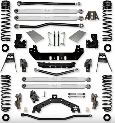 Jeep JLU (4DR) 3.5" X - Factor X2 PRO Diesel Long-Arm System