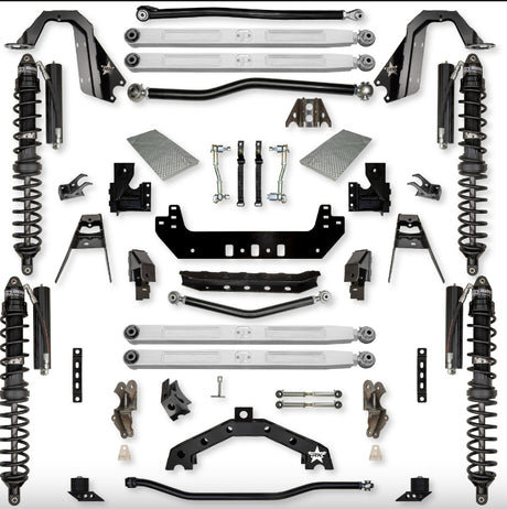 Jeep JLU (4DR) 3.5" X - Factor X2 PRO Diesel Long-Arm System
