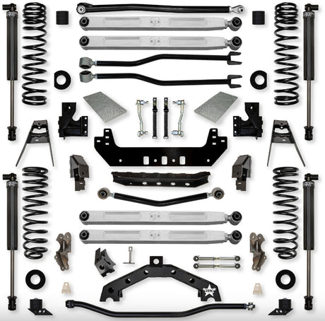 Jeep JLU (4DR) 4.5" Adventure - X PRO Diesel Long-Arm System