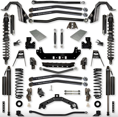Jeep JLU (4DR) 3.5" X - Factor X2 "No-Limits" Diesel Long-Arm System (RUBICON)