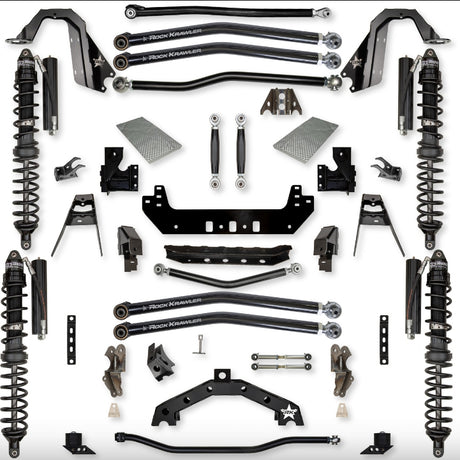 Jeep JLU (4DR) 3.5" X - Factor X2 "No-Limits" Diesel Long-Arm System (RUBICON)