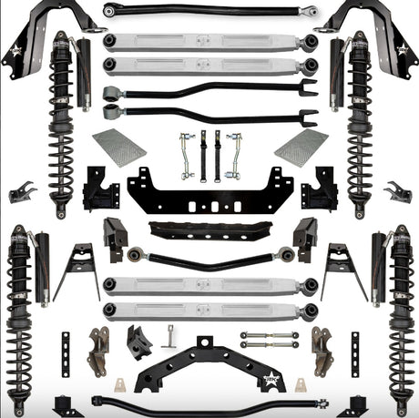 Jeep JLU (4DR) 4.5" Adventure - X PRO Diesel Long-Arm System