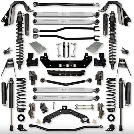 Jeep JLU (4DR) 4.5" Adventure - X PRO Diesel Long-Arm System
