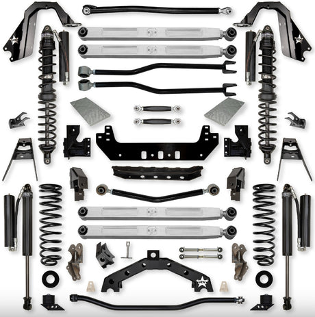 Jeep JLU (4DR) 4.5" Adventure - X PRO "No-Limits" Long-Arm System (RUBICON)