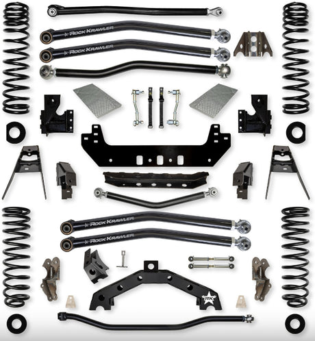 Jeep JLU (4DR) 3.5" X - Factor X2 Long-Arm System